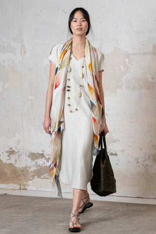 VESTIDO ELISA TUNICA ABERTURA MANGA