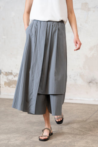 FALDA CAPAS TECNO GRIS