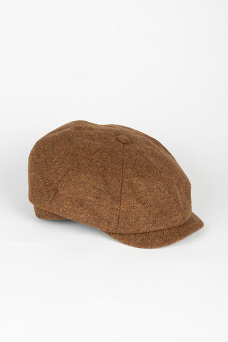 GORRA LANA OCRE