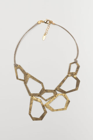 Collar Ferreira dorado FL Private Collection