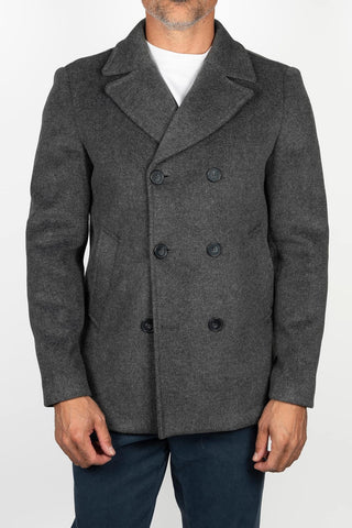 Grey Lunaro pea coat