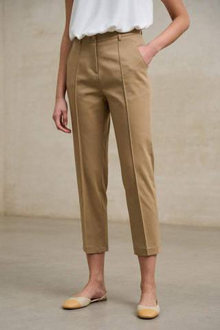Axis camel trousers
