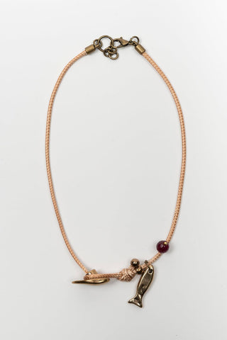 Elaris Brass Necklace
