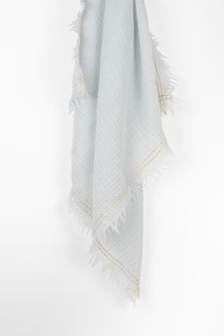 Dareva light blue scarf