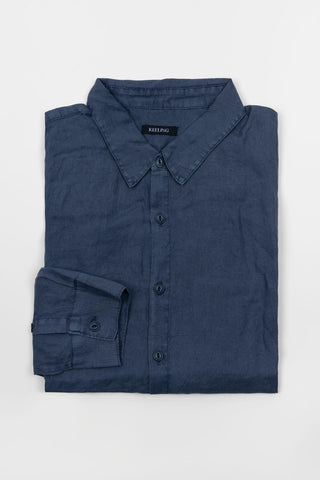 Camisa Keeling azul marino
