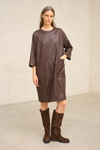 Vestido Mavendra marrón