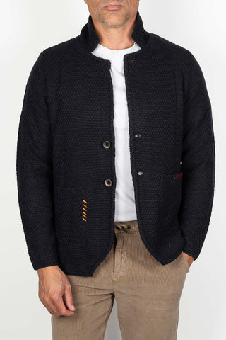 Chaqueta de punto Markup Benasque azul marino