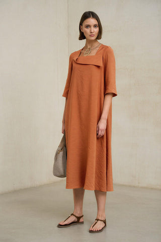 Vestido Lurien naranja