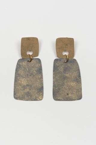 Pendientes Maela dorado FL Private Collection