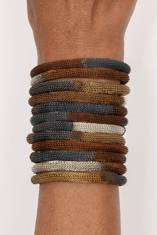 Veida Multicolour Mesh Bracelet
