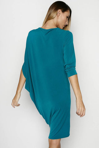 Vestido Evolú Azul Turquesa