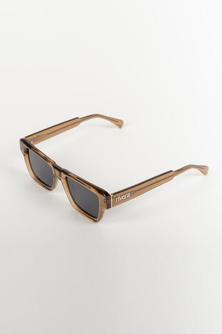Odette Rivera translucent brown sunglasses