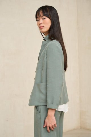 Alva jacket, sage green