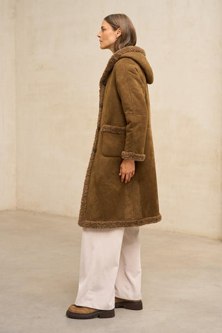Montara reversible brown coat
