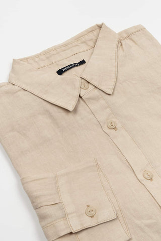 Camisa Keeling beige