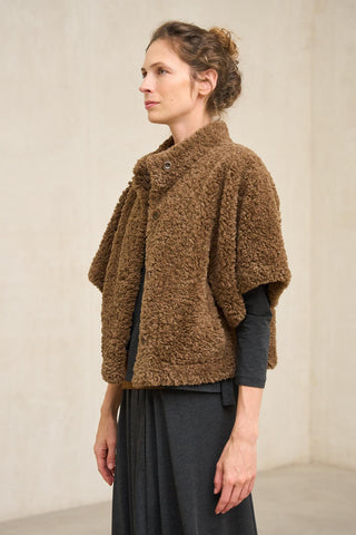 Aldoria Reversible Brown Coat