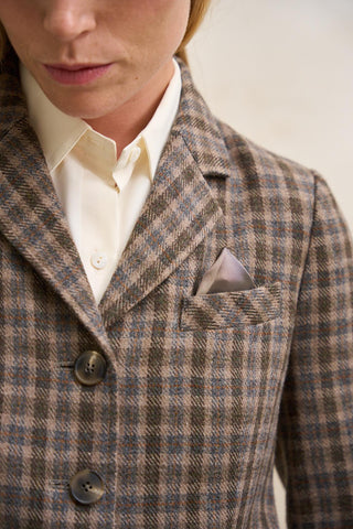 Tazzi Plaid Jacket