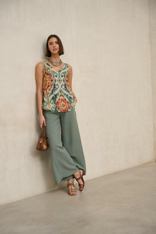 Sapphire Printed Blouse