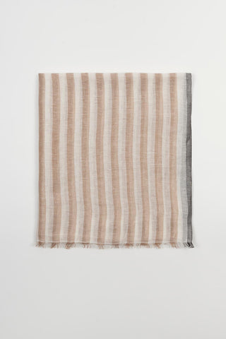 Linoa striped scarf