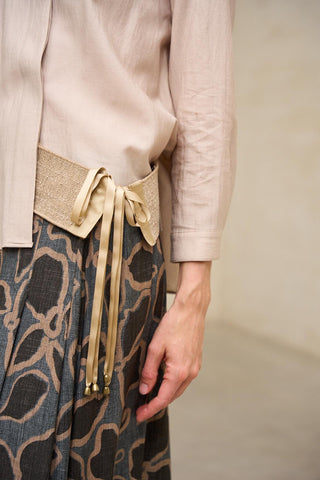 Verna Beige Cummerbund