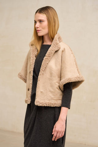 Aldoria reversible beige coat