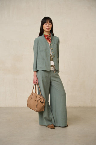 Alva jacket, sage green