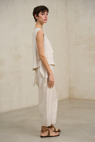 Alma ecru blouse