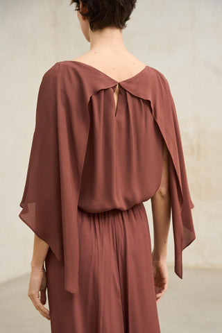 Támara terracotta blouse
