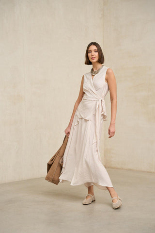 Yalira Ecru Skirt