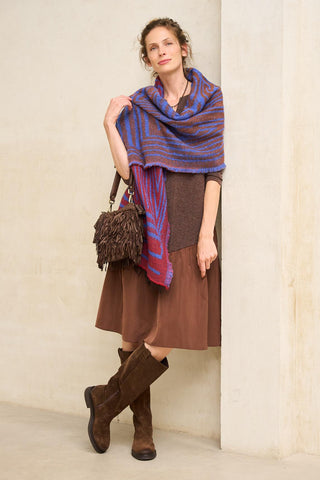 Esmuria Brown Dress