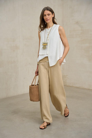 Freja white vest