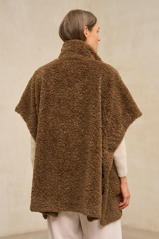Abrigo Alvoria marrón reversible